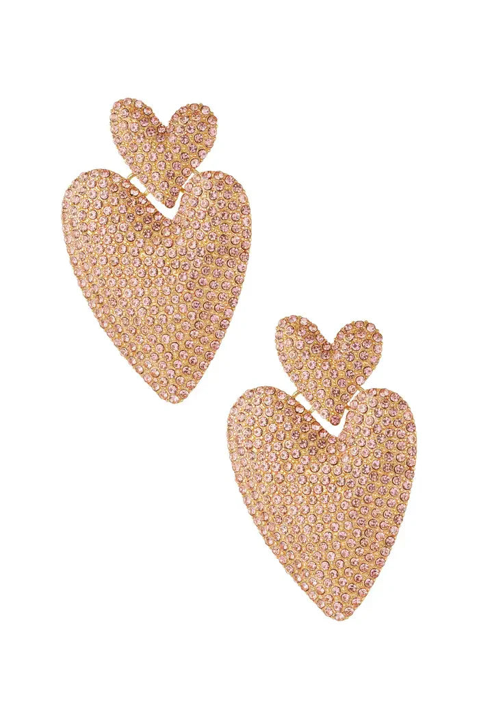 Chasing love earrings