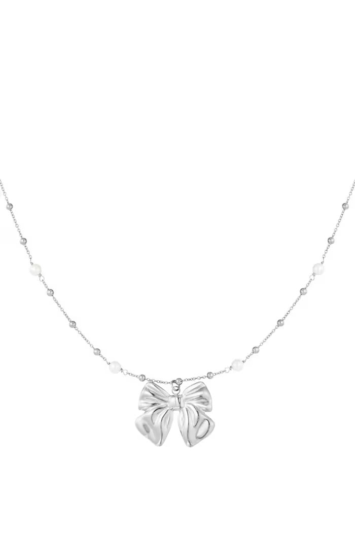 Baby bow necklace