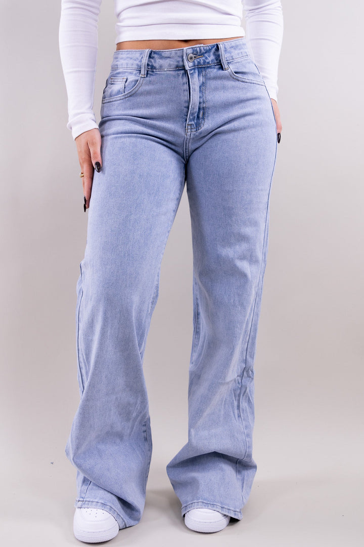 Lea mid waist jeans tall - stretch