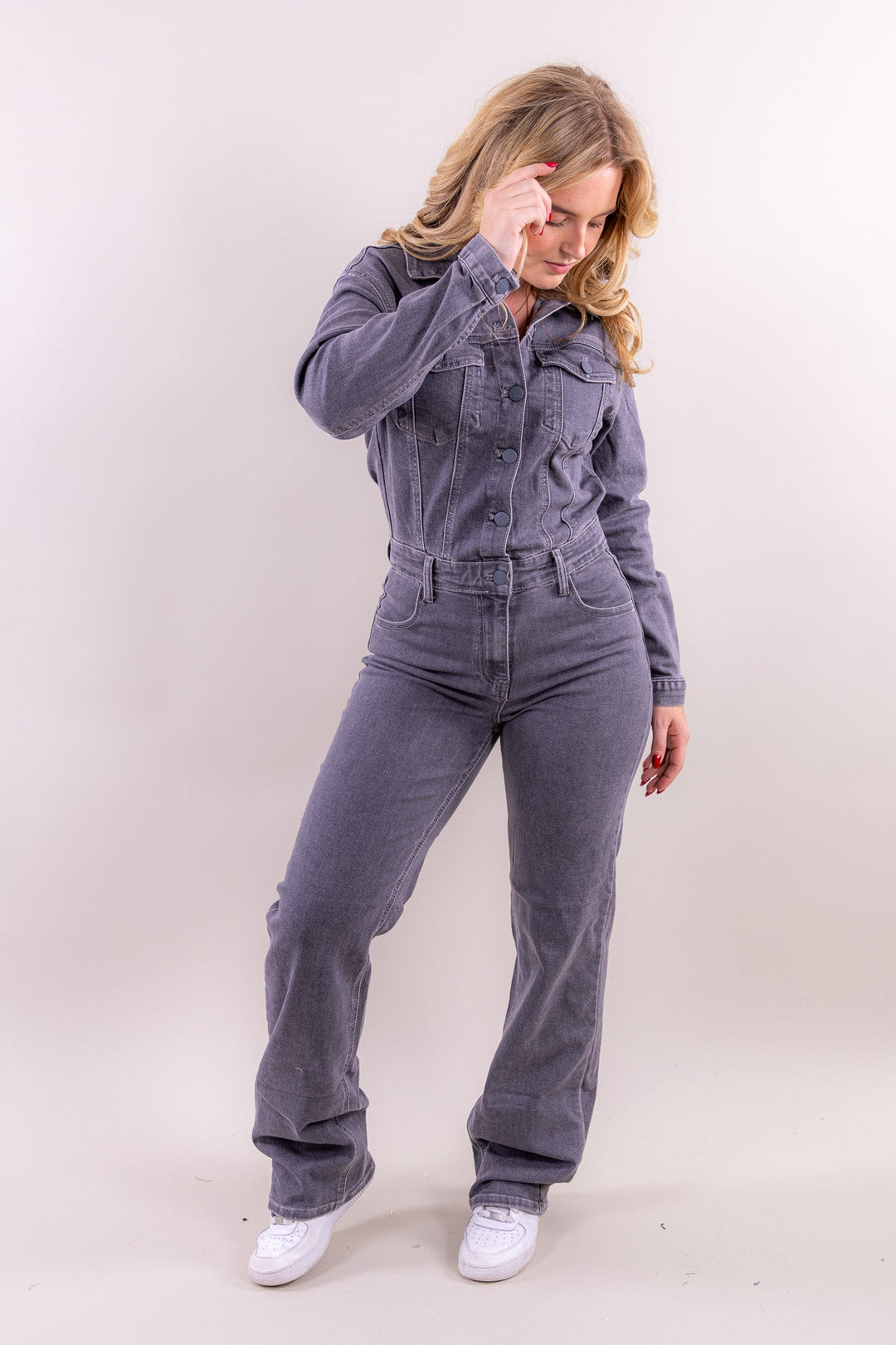 Milou denim suit